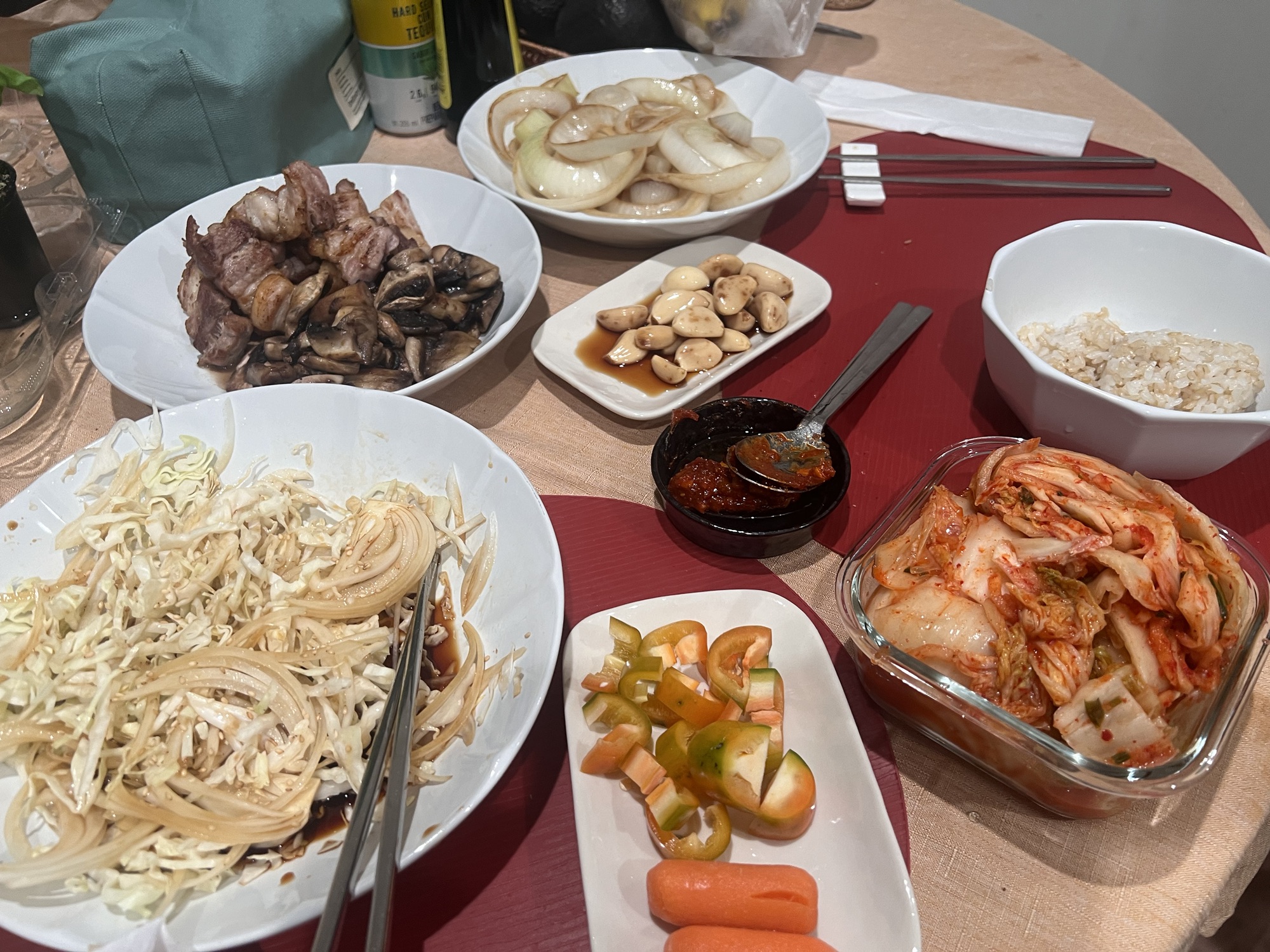 Korean Samgyeopsal to Coat Our Throats